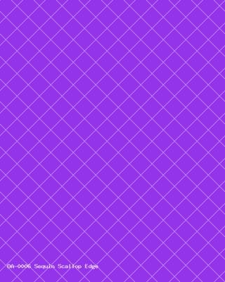Sequin Scallop Edge